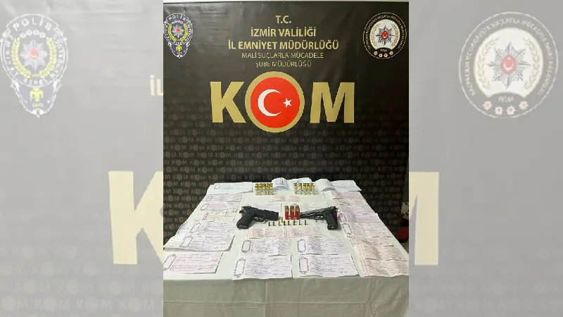 İzmir'de 'tefeci' operasyonu: 5 gözaltı