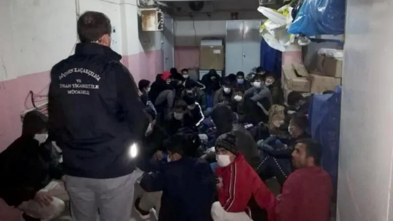 Kırklareli'de yılbaşından beri 1239 kaçak göçmen yakalandı