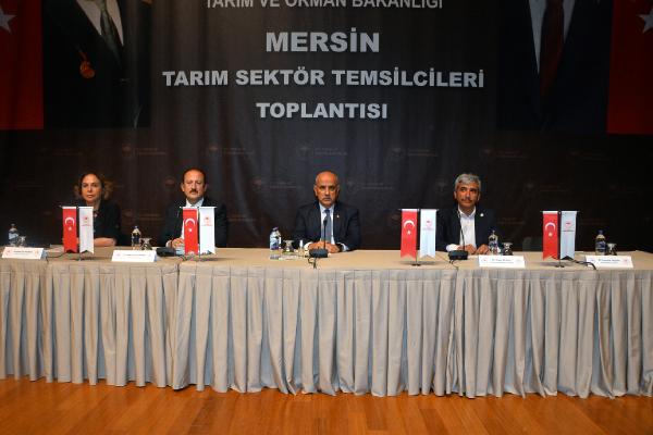 Tarım ve Orman Bakanı Kirişci, Mersin'de