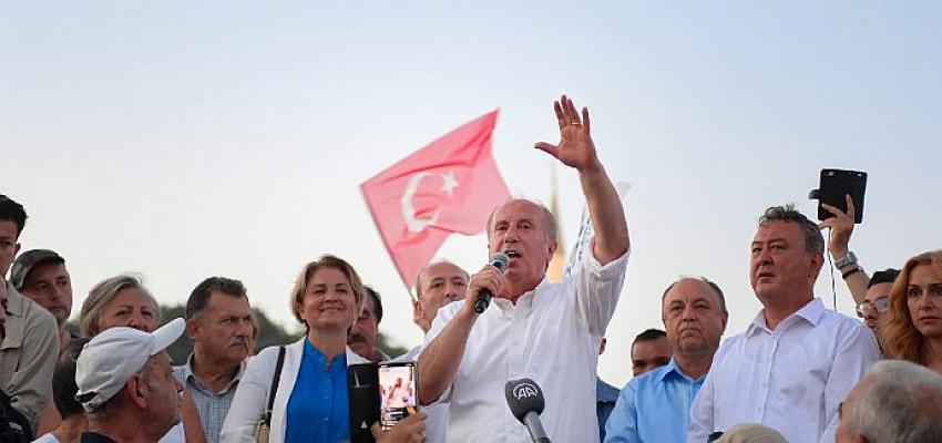 Memleket Partisi Genel Başkanı Muharrem İnce Pazar Günü Foça ve Dikili'ye Geliyor