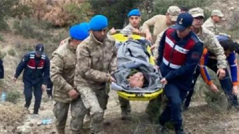 Dağda kayboldu, dere kenarında baygın buldu