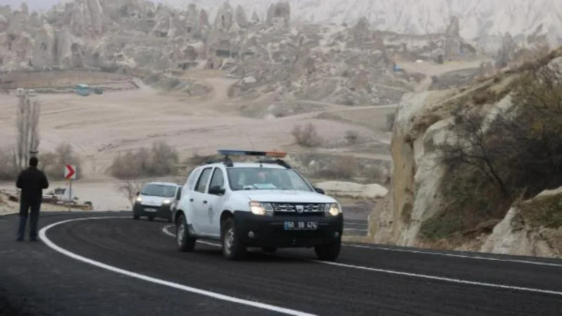 Kapadokya'da tartışmalara neden olan yol hizmete açıldı