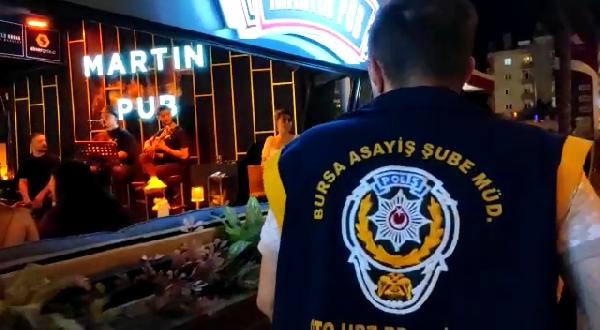 Bursa'da 140 polisle 'Huzur ve Güven' uygulaması