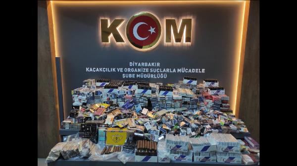 Diyarbakır merkezli 3 ilde kaçakçılık operasyonu: 10 gözaltı