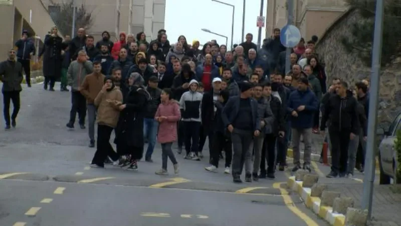 Tuzla'da aidat protestosu