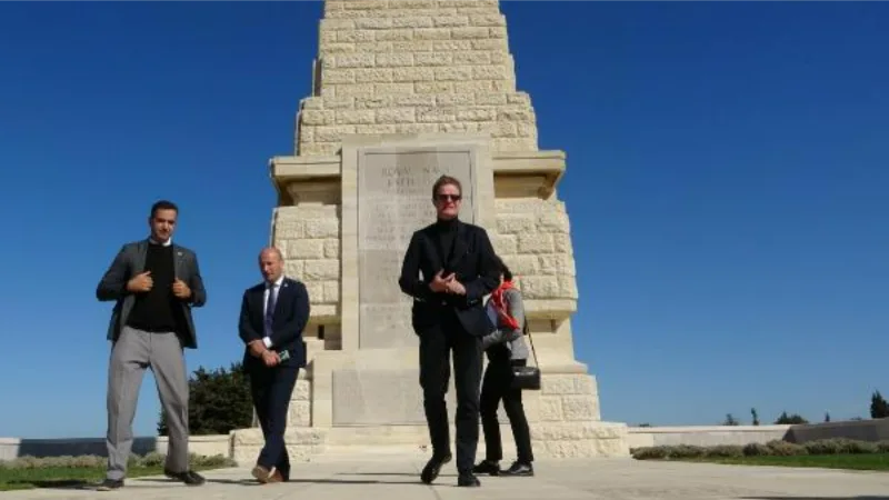 Büyükelçi Meyer-Landrut, Çanakkale'de şehitlikleri ve anıtları ziyaret etti