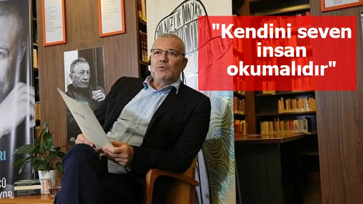 Levent Üzümcü’den öğrencilere: Kendini seven insan okumalıdır