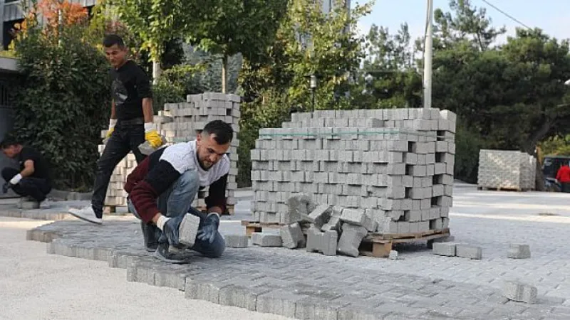 Mudanya Genelinde Beton Parke Çalışmaları Sürüyor