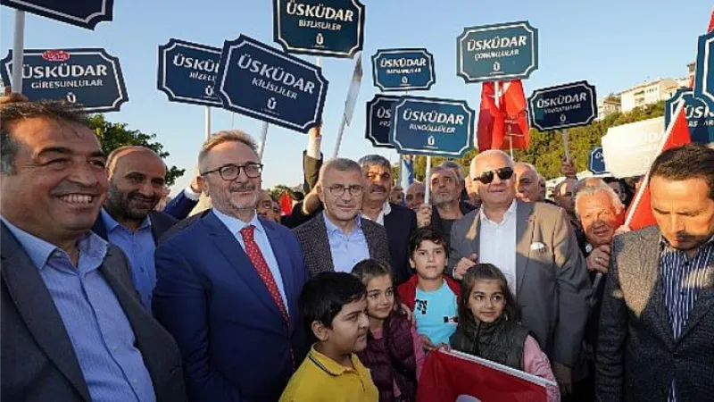 Üsküdar Belediyesi 81 İlin Yöresel Lezzetlerini Harem Meydanı’nda Buluşturdu