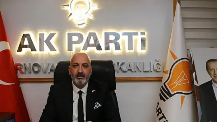 AK Parti Bornova İlçe Başkanı Veysel Güldoğan'ın 29 Ekim Cumhuriyet Bayramı Kutlaması