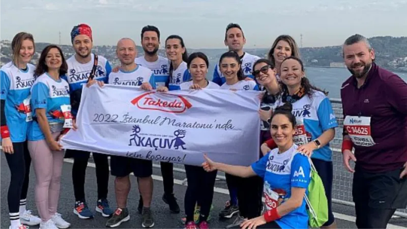 Takeda Türkiye İstanbul Maratonu'nda  Kanserli Çocuklar İçin Koştu