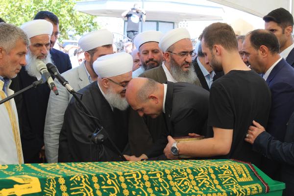 Şehit kaymakam Safitürk'ün babası toprağa verildi