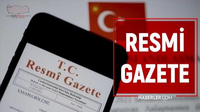 7 Nisan 2022 TC Resmi Gazete: Bugün Resmi Gazete atamaları, kararları ve ilanları