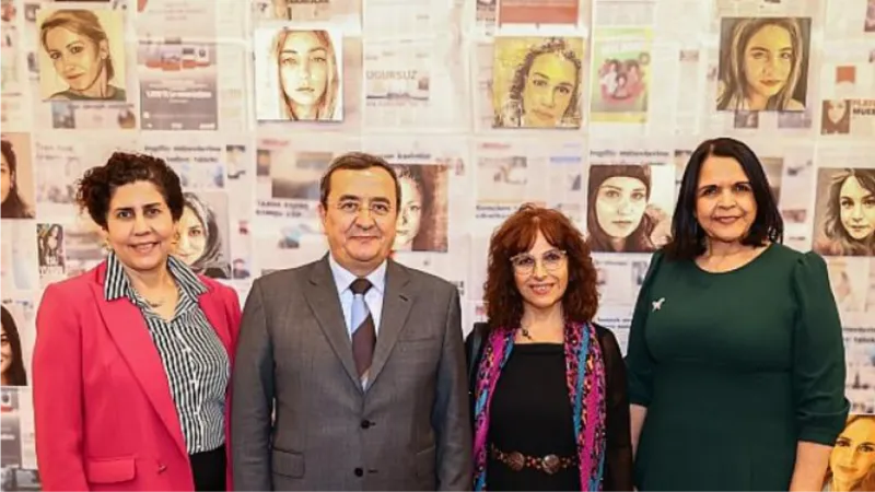 Konak, Sınır Tanımayan Kadınlar sergisinde Mirabal’ı konuk etti