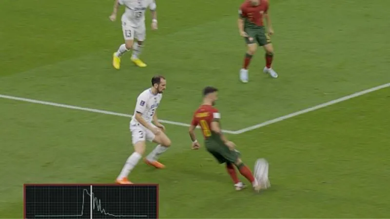 Al Rihla, Portekiz Uruguay maçında Cristiano Ronaldo'nun topa teması yok dedi