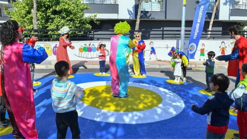 Yenişehir Belediyesinden çocuklara özel sokak