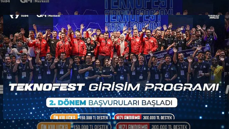 TEKNOFEST Girişim Programı 2. Dönem Başvuruları Başladı