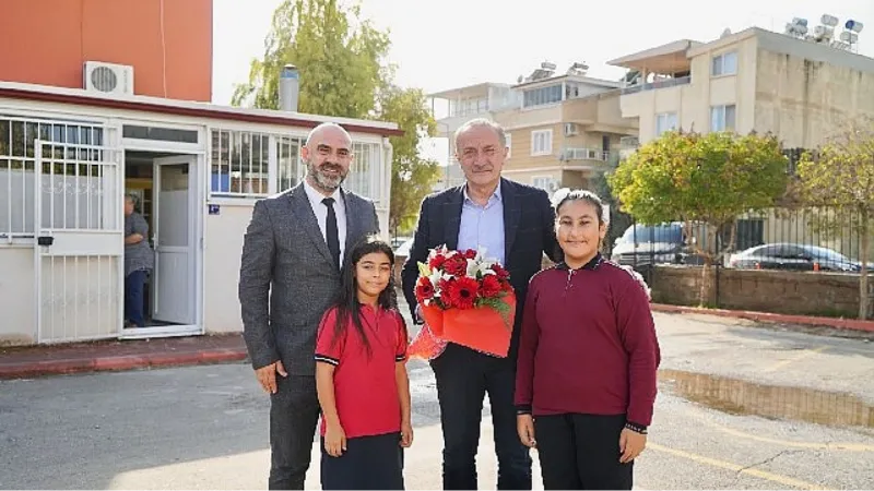 Didim Belediye Başkanı Ahmet Deniz Atabay Minik Öğrencinin Ricasını Kırmadı