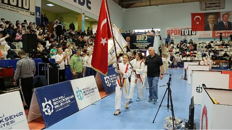 Kocaeli'de Judo Şampiyonası heyecanı yaşandı