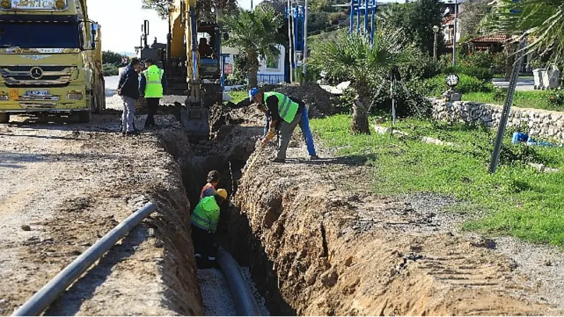 Türkevleri, Bozalan, Çökertme İçme Suyu Hattı Devam Ediyor