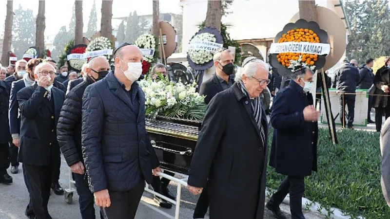 Eskinazi ailesinin asırlık çınarı Raşel Eskinazi son yolculuğuna uğurlandı