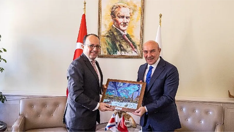 Başkan Tunç Soyer Kosta Rika Ankara Büyükelçisini ağırladı