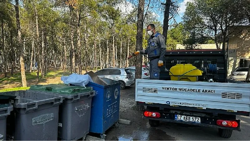 Vektörel mücadele kışın da devam ediyor