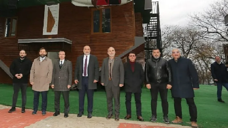 Samsun Milletvekili Av. Orhan Kırcalı Canik Belediye Başkanı İbrahim Sandıkçı Yatırımları İnceledi