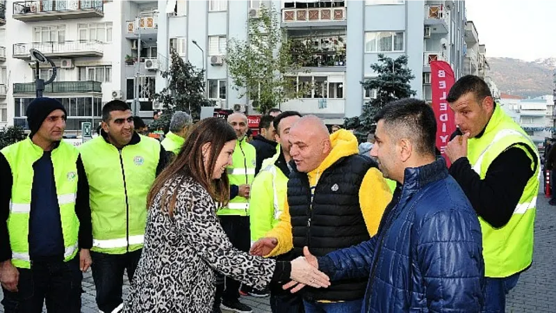 Balçova'da yeni yıl, işçiye maaş zammı ile geldi