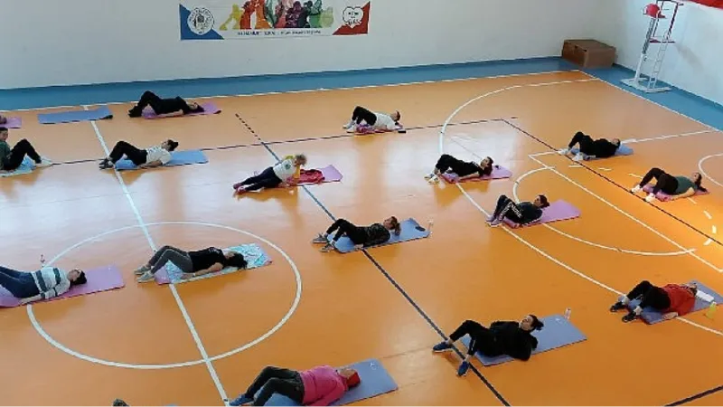 “Kadınlarla Yaşam Boyu Spor" Başladı