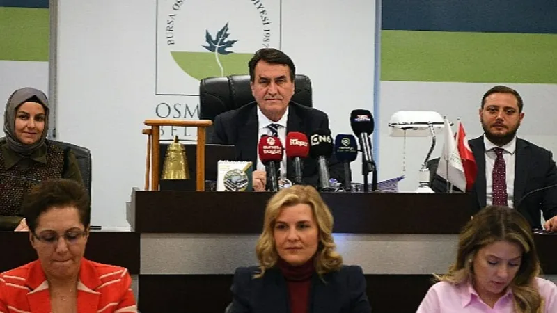 Osmangazi'de yeni yılın ilk meclis toplantısı