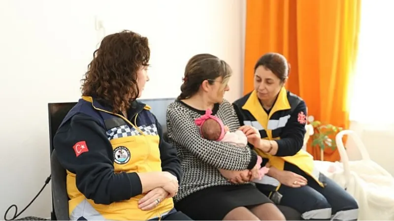 Burhaniye Belediyesi “Hoş Geldin Bebek" Dedi