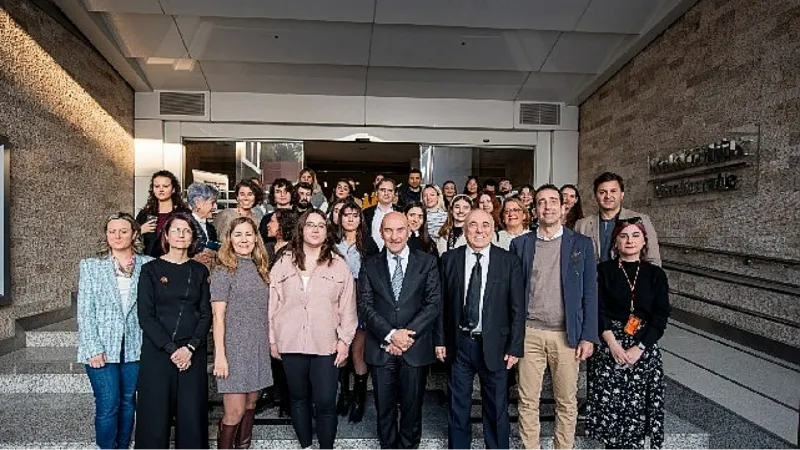 Yaşar Üniversitesi öğrencileri dönem sonu projelerini Ada Gazinosu üzerine yaptı