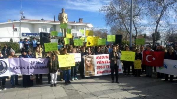 Tekirdağ'daki Ayşenur cinayetine kadınlardan tepki