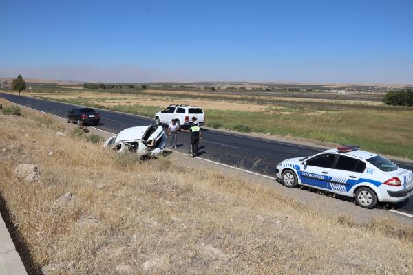 Diyarbakır'da otomobil takla attı: 4 yaralı