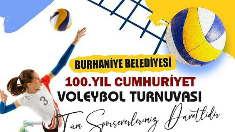 Burhaniye'de Voleybol Heyecanı Başlıyor