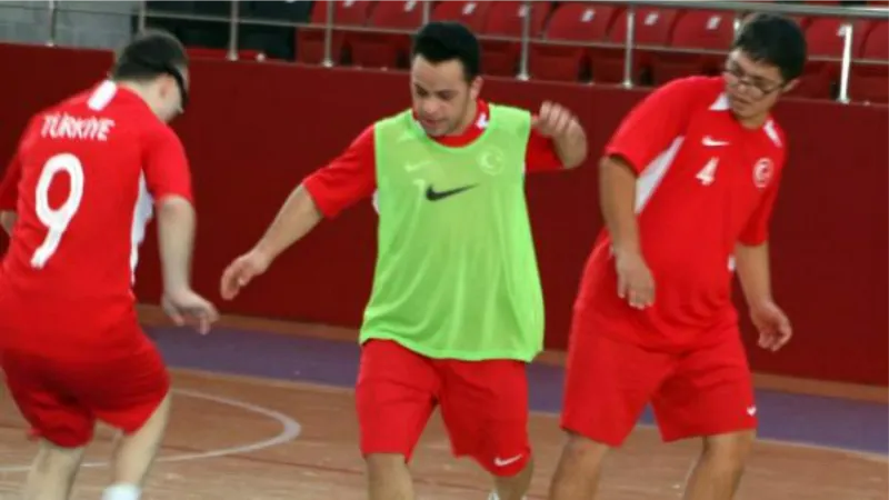 Down Sendromlular Futsal Milli Takımı, Gaziantep'te kampa girdi