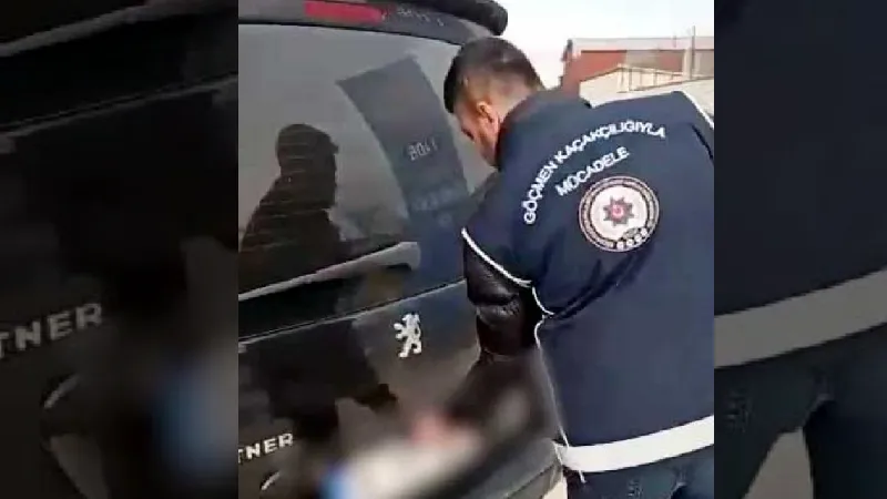 Gaziantep'te 8 kaçak göçmen yakalandı, 1 organizatör tutuklandı