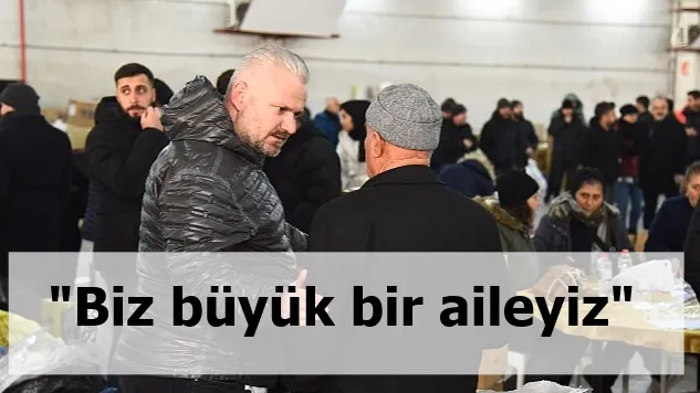 Menemen Belediye Başkan Vekili Aydın Pehlivan: Biz büyük bir aileyiz