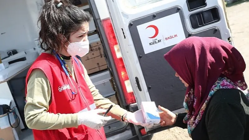 Kızılay Mobil Sağlık Ekiplerinin Lokasyonları Güncellendi