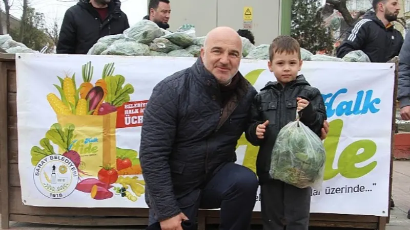 Saray Belediye Başkanı Özgen Erkiş Yerel Üreticinin Yanında