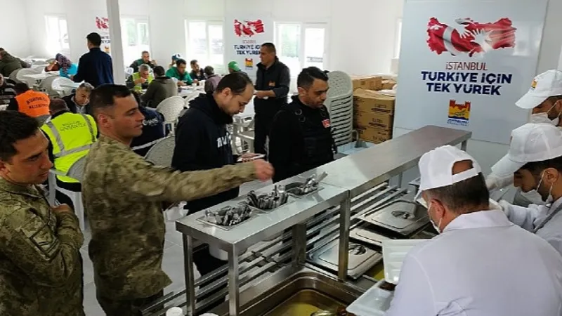 Nurdağı'nda Açılan 'Mehmet Camlı Aşevi' Günde 10 Bin Kişiye Sıcak Yemek Dağıtacak