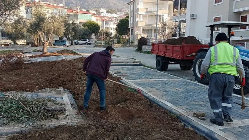 Yeni Parklarda Peyzaj Düzenlemeleri Devam Ediyor