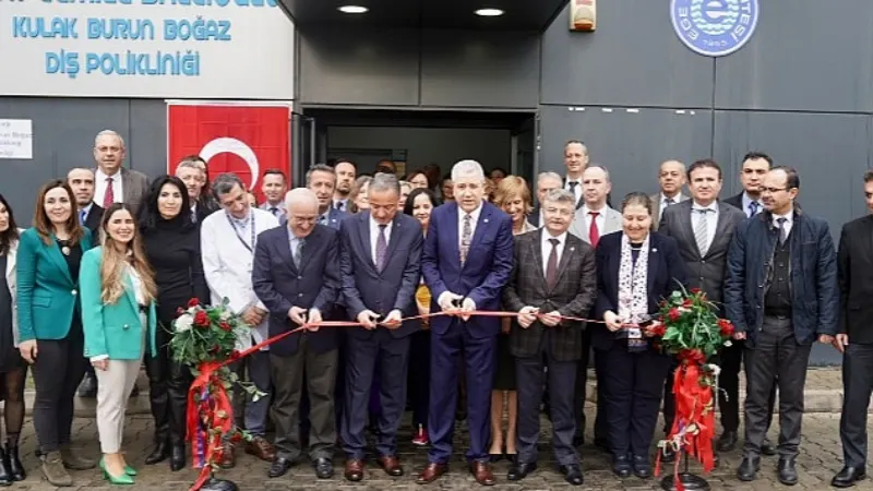 Karşıyaka'da Ege Üniversitesi Tıp Fakültesi KBB Polikliniği açıldı