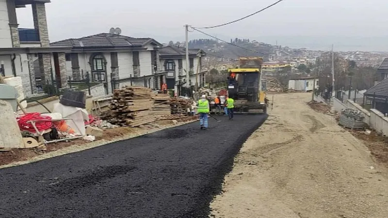 Gölcük Şirinköy Mahallesine yeni yol