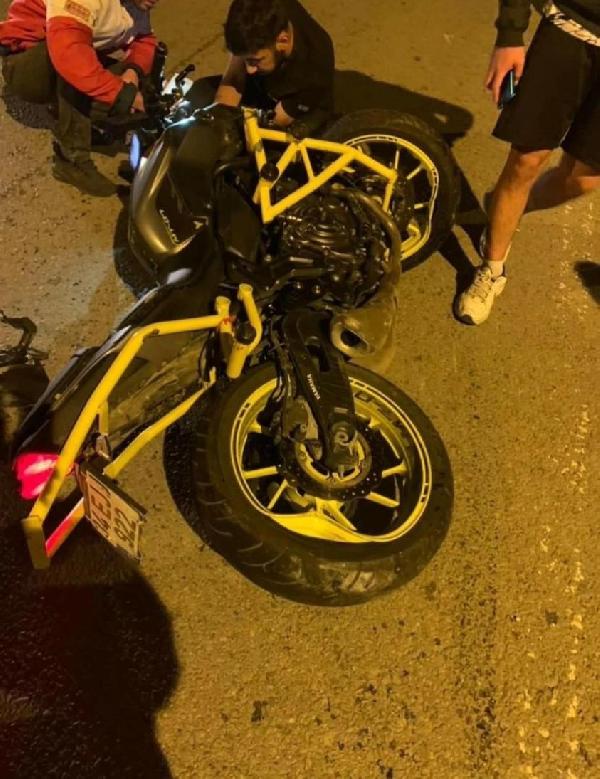 Pendik'te motosikletli kurye öldü ortalık karıştı 