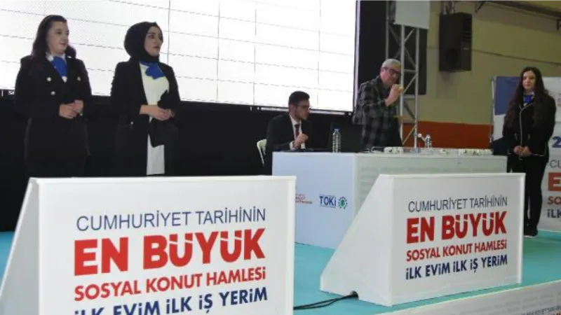 Bitlis'te 1250 konuta 10 bin 485 başvuru
