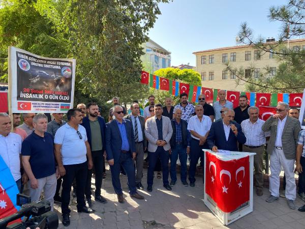 Sınır kenti Iğdır'da Ermenistan protestosu