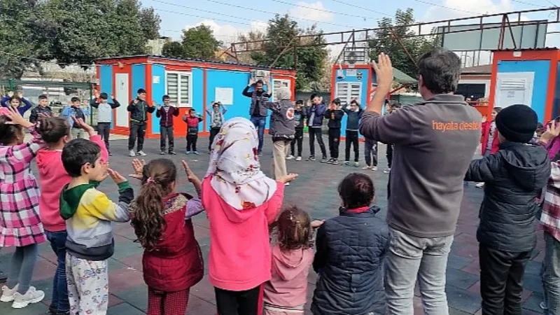 Hayata Destek Derneği, Çocuklar için Afet Bölgesinde