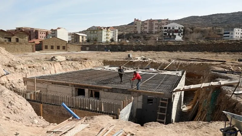 Nevşehir Millet Bahçesi'nde Çalışmalar Sürüyor